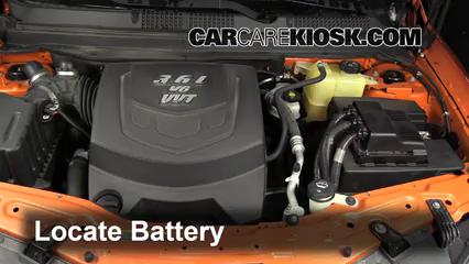 2009 Saturn Vue Red Line 3.6L V6 Battery Replace
